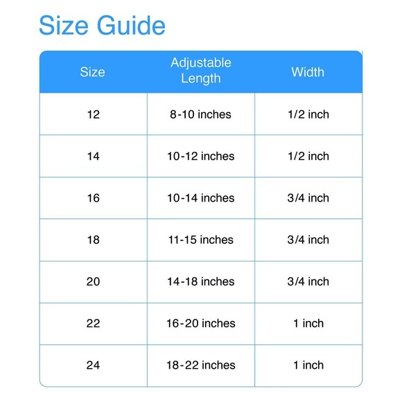 OmniPet Signature Leather Pet Collar, Black, Size L, 1"x26", Buckle Closure - Picture 2 of 2